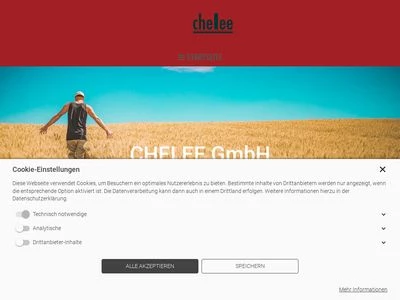 Website von CHELEE GmbH