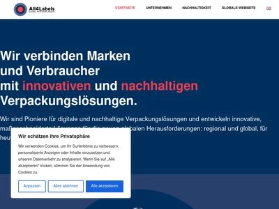 Website von FOLIENPRINT RAKO GmbH