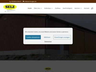 Website von Selz GmbH