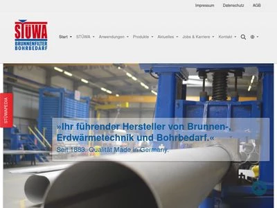Website von STÜWA Konrad Stükerjürgen GmbH