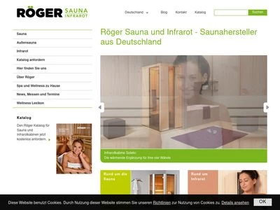Website von Röger GmbH