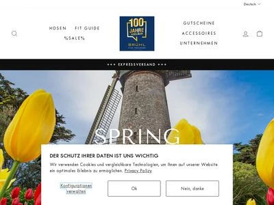 Website von C. Brühl GmbH & Co KG