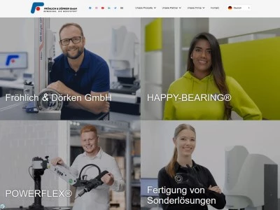 Website von Fröhlich & Dörken GmbH