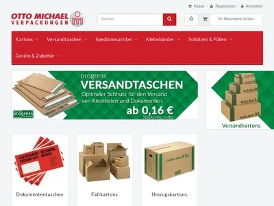 Website von Otto Michael GmbH & Co. KG