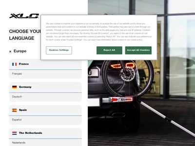 Website von Accell Bike Parts GmbH