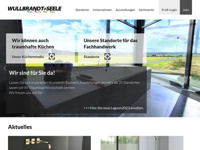 Website von Wullbrandt +Seele GmbH & Co. KG