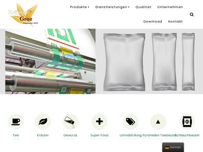 Website von Daniel Groz Soehne GmbH & Co. KG