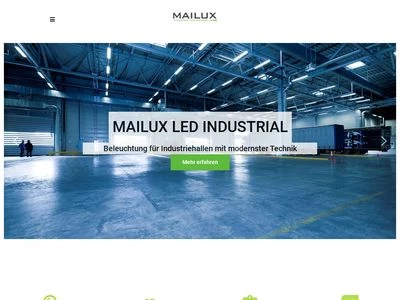 Website von MAILUX GmbH