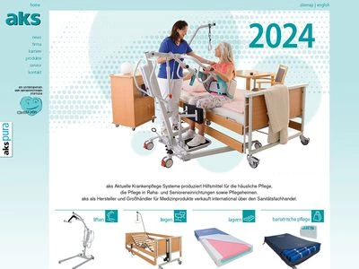 Website von Aktuelle Krankenpflege Systeme GmbH