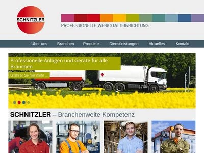 Website von Schnitzler GmbH