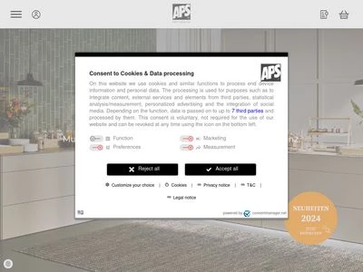 Website von Assheuer + Pott GmbH & Co. KG