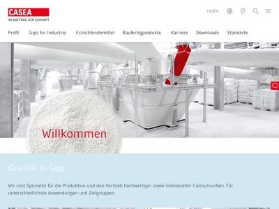 Website von CASEA GmbH