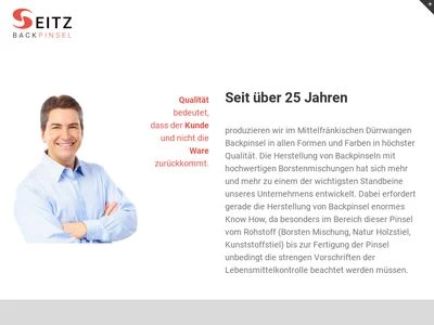 Website von Gerd Seitz GmbH