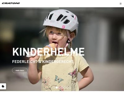 Website von CRATONI helmets GmbH