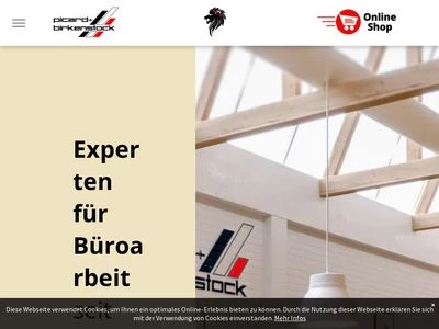 Website von Picard + Birkenstock GmbH & Co. KG
