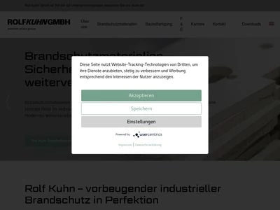 Website von Rolf Kuhn GmbH