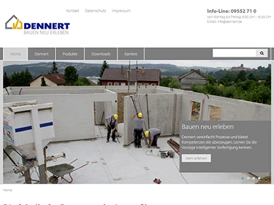 Website von Veit Dennert KG