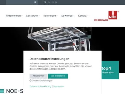 Website von NOE-Schaltechnik Georg Meyer-Keller GmbH + Co. KG