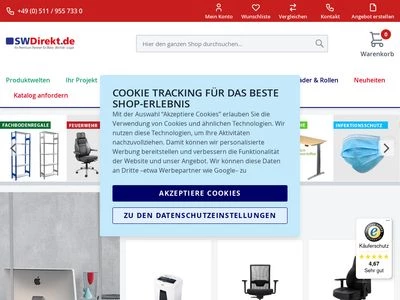 Website von SCHREIBER + WEINERT GmbH