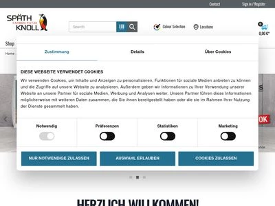 Website von Späth Knoll GmbH