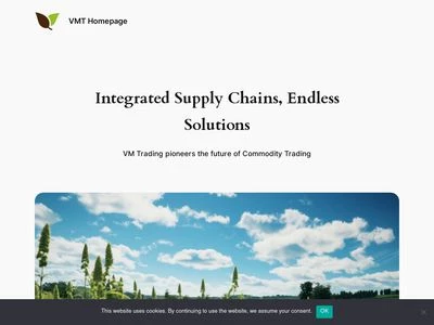 Website von VM Trading GmbH