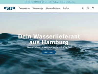 Website von mutto Handels-, Betriebs- und Verwaltungs- GmbH