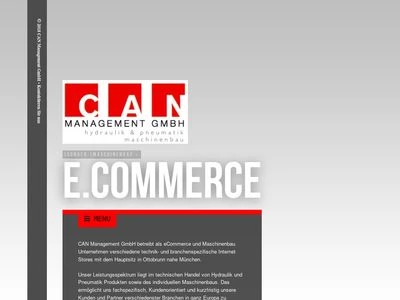 Website von CAN Management GmbH