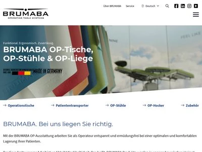 Website von BRUMABA GmbH & Co. KG