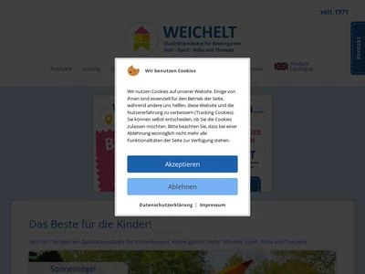 Website von Andreas Weichelt GmbH