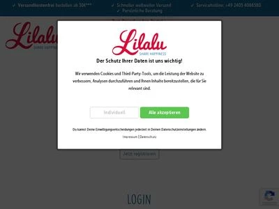 Website von LILALU GmbH