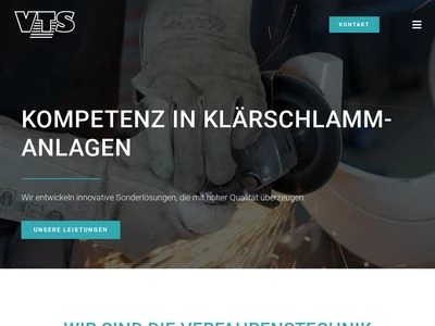 Website von Verfahrenstechnik Schweitzer GmbH