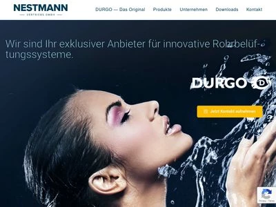 Website von Durgo  Nestmann Vertriebs GmbH