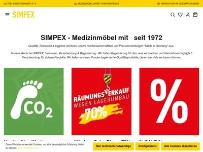 Website von  Klaus-Uwe Hintz e.K.  Simpex-Objekt 