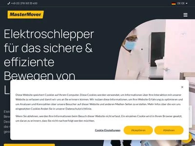 Website von MasterMover GmbH