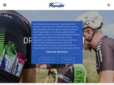 Website von Xenofit GmbH