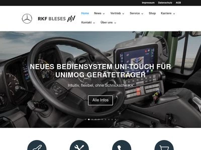 Website von RKF-Bleses GmbH