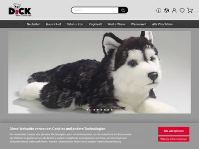 Website von Carl Dick GmbH