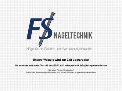 Website von Nageltechnik GmbH