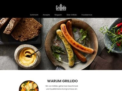 Website von Grillido GmbH