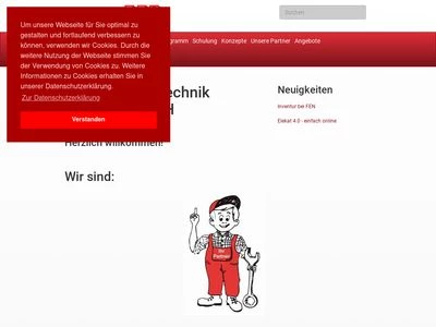 Website von FEN-Fahrzeugtechnik-Vertriebs-GmbH