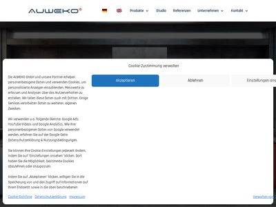 Website von AUWEKO GmbH