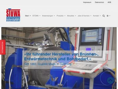 Website von STÜWA Konrad Stükerjürgen GmbH