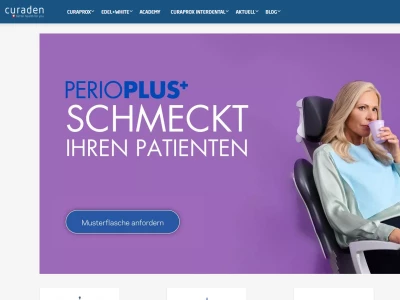Website von CURADEN Germany GmbH