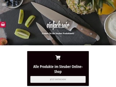 Website von Steuber GmbH