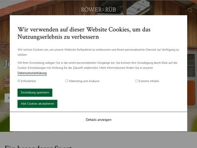 Website von Röwer & Rüb GmbH