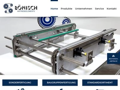 Website von Bönisch GmbH & Co.KG