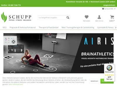Website von Schupp GmbH & Co. KG