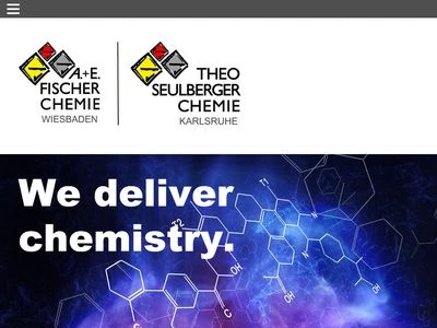 Website von A. + E. Fischer-Chemie GmbH & Co. KG
