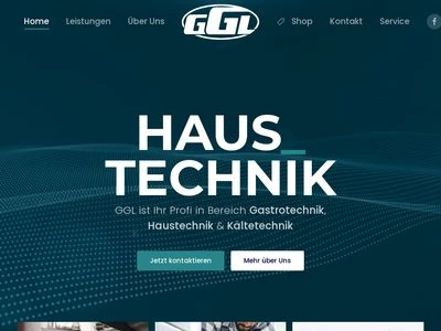 Website von GGL GmbH