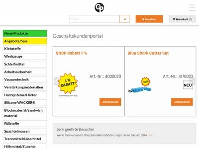 Website von Gößl + Pfaff GmbH